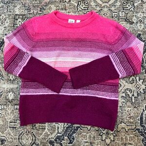 GAP Girls Berry Ombre Sweater